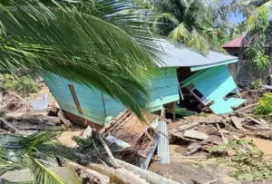 Sala satu rumah warga di Gampong Kuala Cangkoi kec. Lapang Kab. Acèh utara