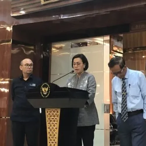 FOTO: Menteri Keuangan Sri Mulyani Indrawati menerbitkan PMK 62/2023  terkait dengan perencanaan anggaran, pelaksanaan anggaran, serta akuntansi dan pelaporan keuangan.
