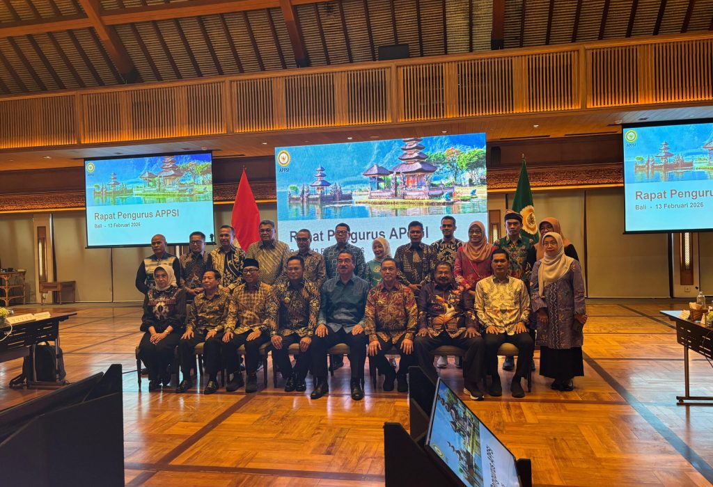 Foto: Sekda Aceh, M. Nasir, S.IP, MPA di dampingi Plt. Karo Pemotda mengikuti Rapat Pengurus APPSI, di Hyatt Regency Bali, Jum'at, 13 Februari 2026