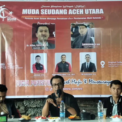 Foto: Diskusi Publik interaktif bersama Muda Seudang