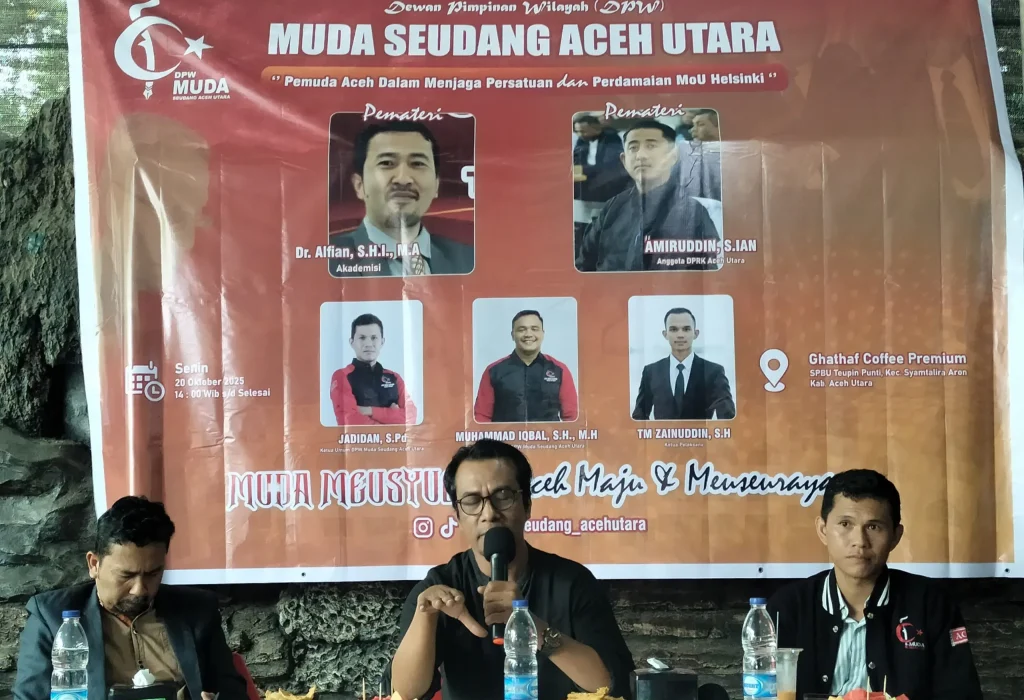 Foto: Diskusi Publik interaktif bersama Muda Seudang