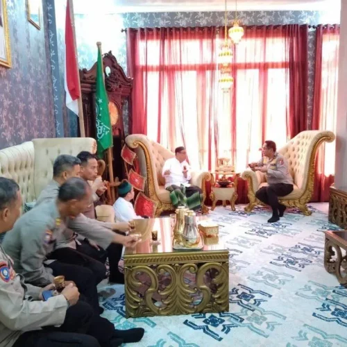 FOTO: Tim Operasi Nusantara Cooling System (ONCS) mengunjungi kediaman Habib Umar Al-Mutohar di Gunungpati, Kota Semarang