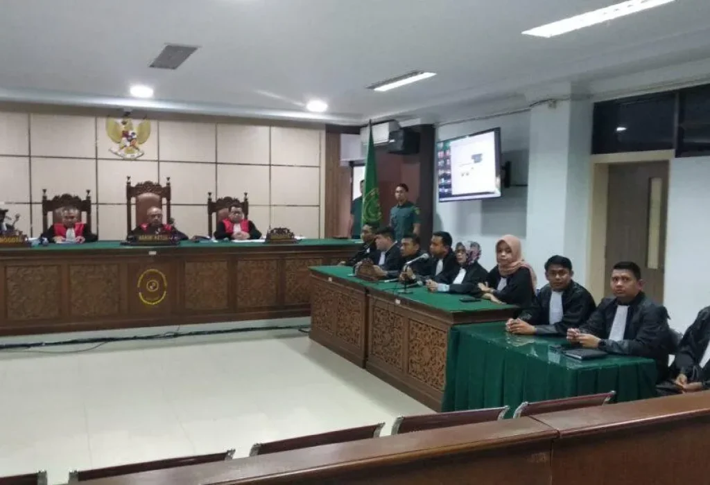 Foto: Suasana Persidangan di Pengadilan Tipikor Banda Aceh