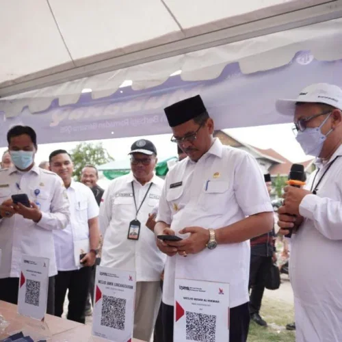 Foto: Pj Wali Kota Menghadiri Event kick off SERAMBI yang digelar oleh BI Kpw Lhokseumawe