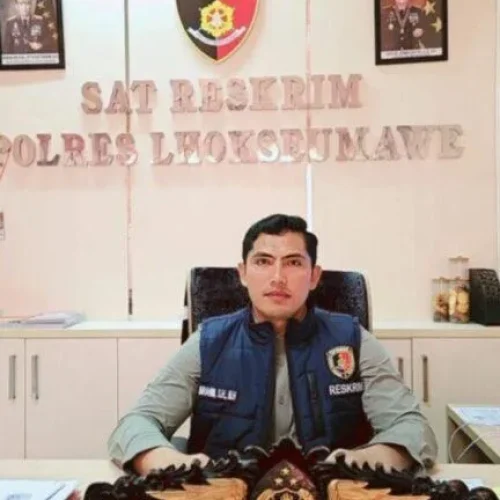 Foto: Kasat Reskrim Polres Lhokseumawe  IPTU Ibrahim
