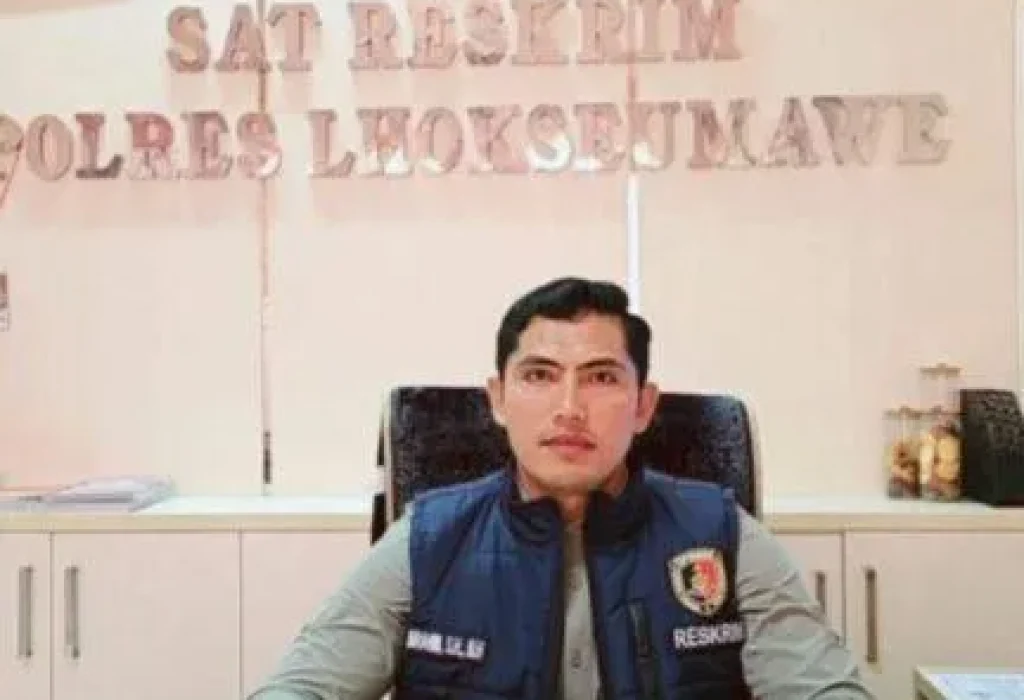 Foto: Kasat Reskrim Polres Lhokseumawe  IPTU Ibrahim