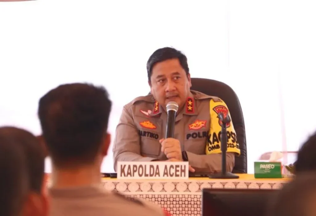 Foto: Kapolda Aceh Irjen Achmad Kartiko