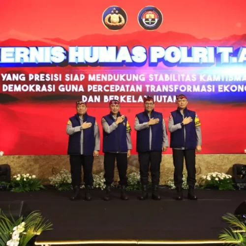 Foto: Pimpin Rakernis, Kadiv Humas Minta Jajaran Jaga Kepercayaan Masyarakat