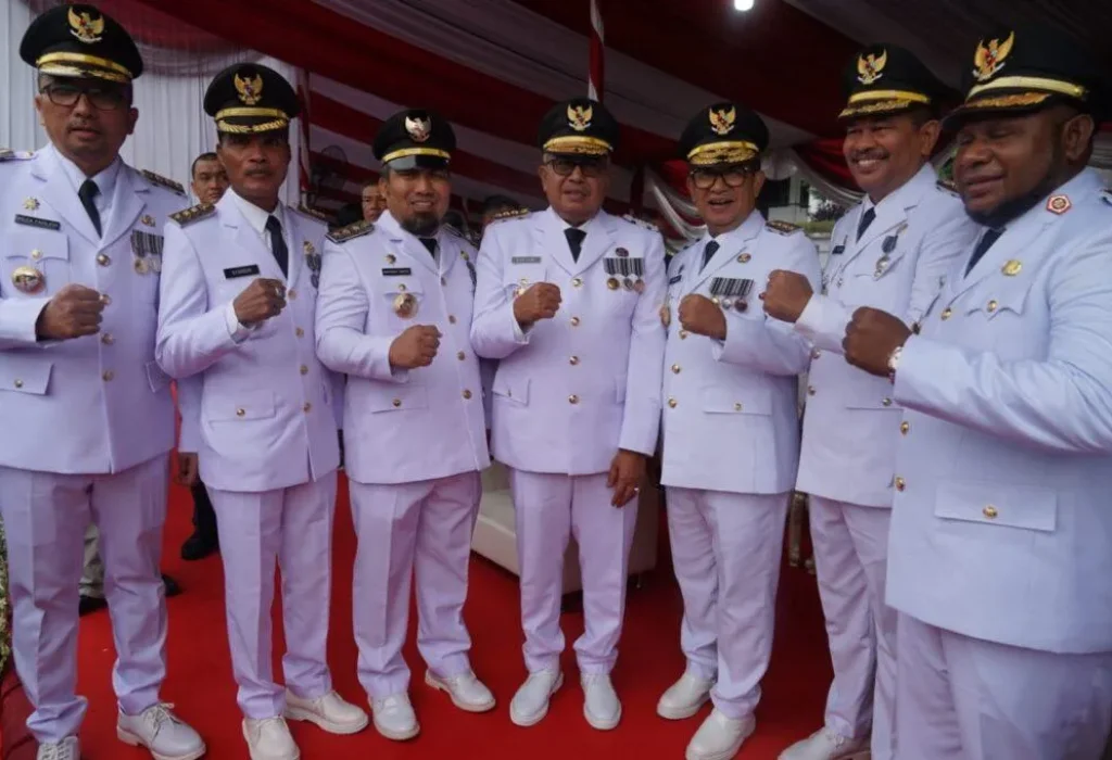 Foto: Pj Gubernur Aceh Hadiri Peringatan Otda ke 28 di Surabaya