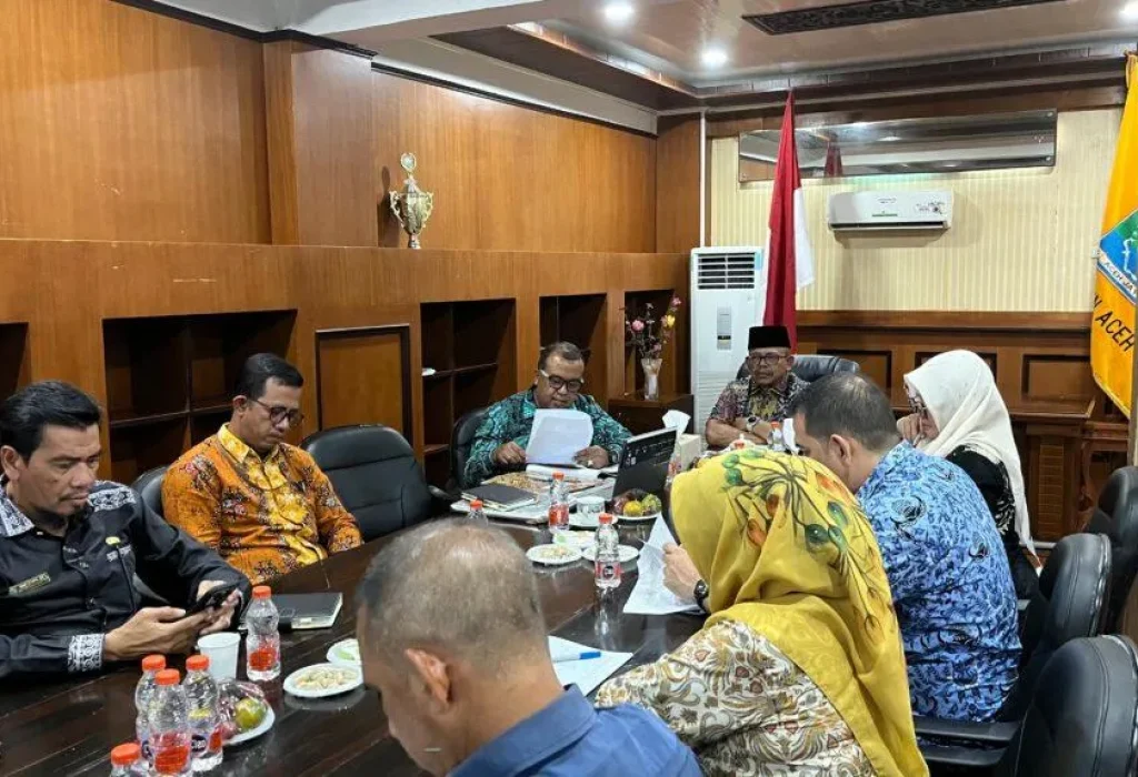 Foto: Pemerintah Kabupaten (Pemkab) Aceh Jaya berkomitmen untuk meningkatkan nilai Monitoring Center for Prevention (MCP) Komisi Pemberantasan Korupsi (KPK) tahun 2024.