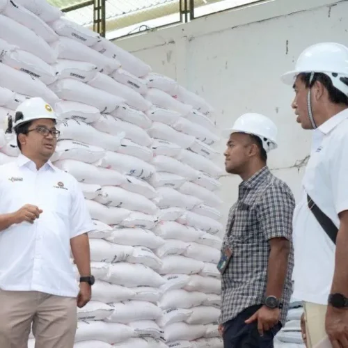 Foto: Direktur Keuangan Manajemen Resiko PT Pupuk Iskandar Muda, Eko Setyo Nugroho