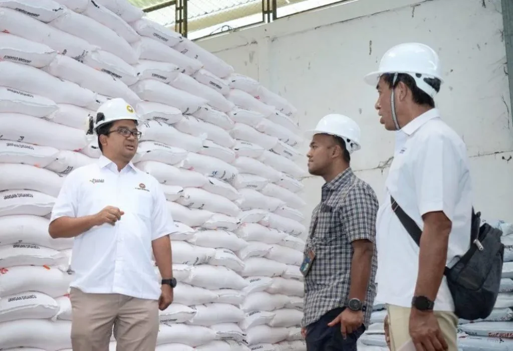 Foto: Direktur Keuangan Manajemen Resiko PT Pupuk Iskandar Muda, Eko Setyo Nugroho