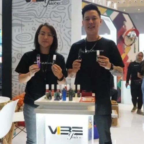 Foto: Lunix Memperkenalkan Vape Draco pada Acara JIVE di Jiexpo Kemayoran