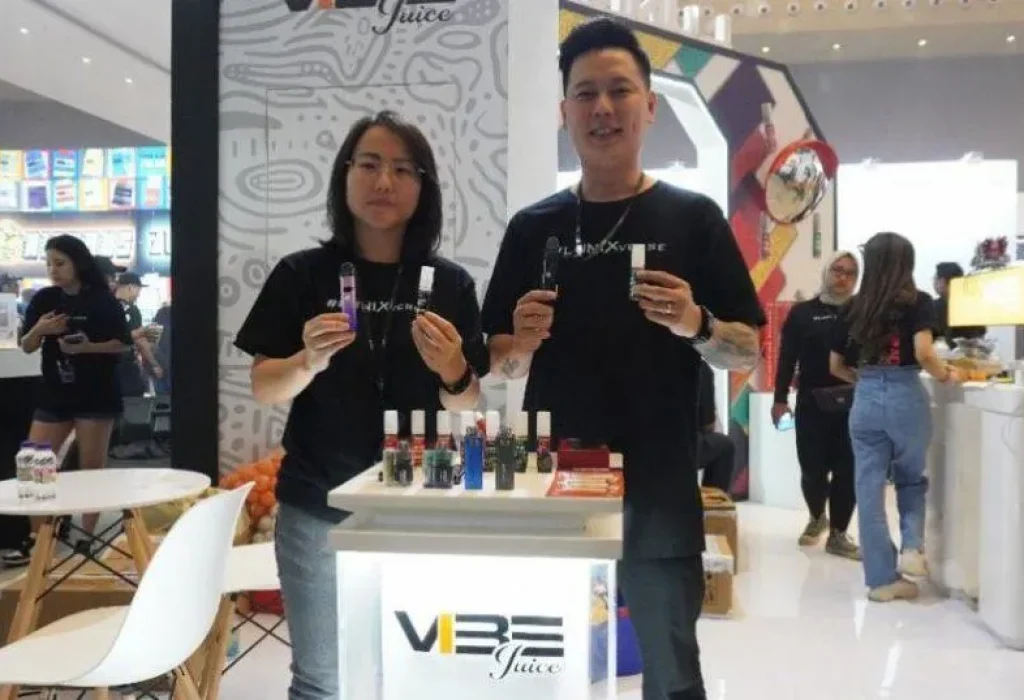 Foto: Lunix Memperkenalkan Vape Draco pada Acara JIVE di Jiexpo Kemayoran