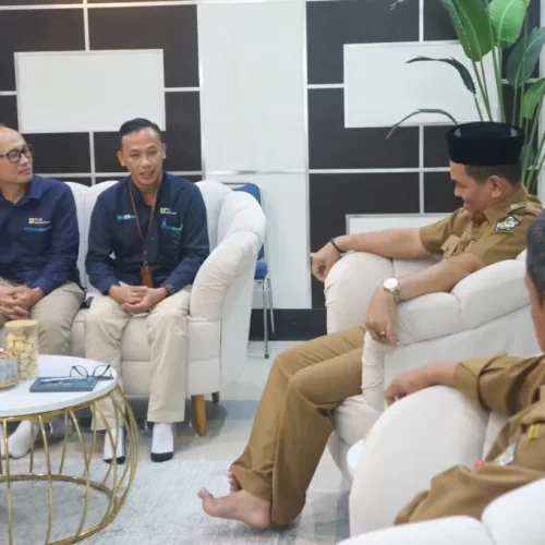 Foto: Pj Wali Kota Lhokseumawe Terima Silaturahmi Manager PLN NP UP Arun