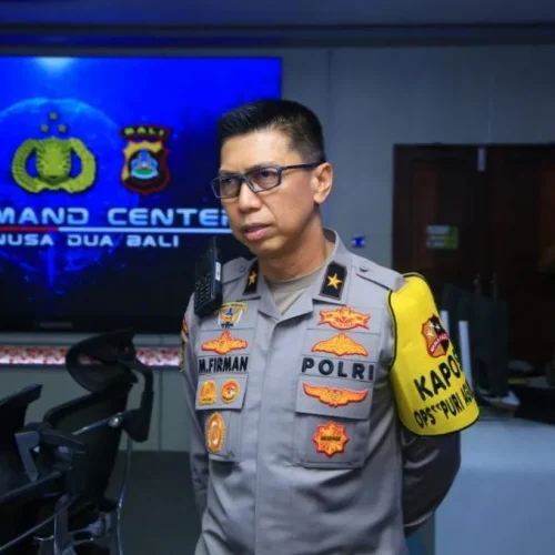 Foto: Kepala Posko Command Center 91 Operasi Puri Agung 2024, Brigjen Pol Muhammad Firman