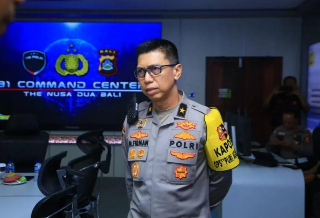 Foto: Kepala Posko Command Center 91 Operasi Puri Agung 2024, Brigjen Pol Muhammad Firman