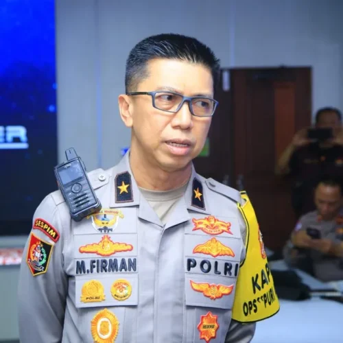 Foto: Kepala Posko Command Center 91 Operasi Puri Agung 2024, Brigjen Pol Muhammad Firman