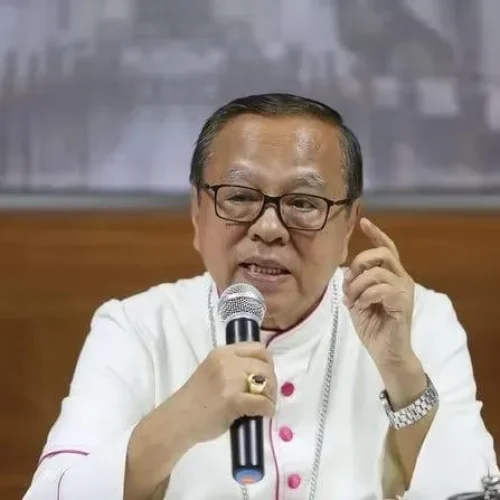 Foto: Uskup Agung Jakarta, Ignatius Kardinal Suharyo mengapresiasi kepada Polri atas kerja kerasnya sehingga mayoritas masyarakat puas atas penyelenggaraan mudik Lebaran 2024.