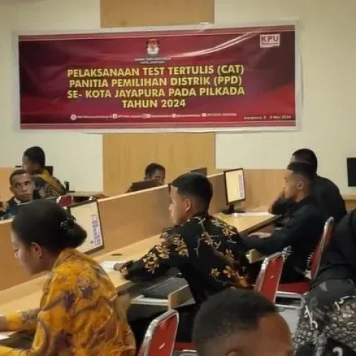 Foto: Proses penerimaan (RIM) terpadu tahun Anggaran 2024 di Papua