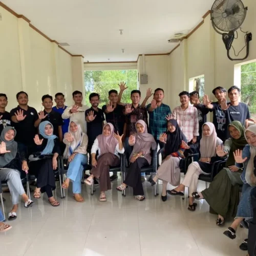 Foto: silaturahmi anggota dan pengurus Gerakan Nasional Anti Narkoba Kabupaten Aceh Utara