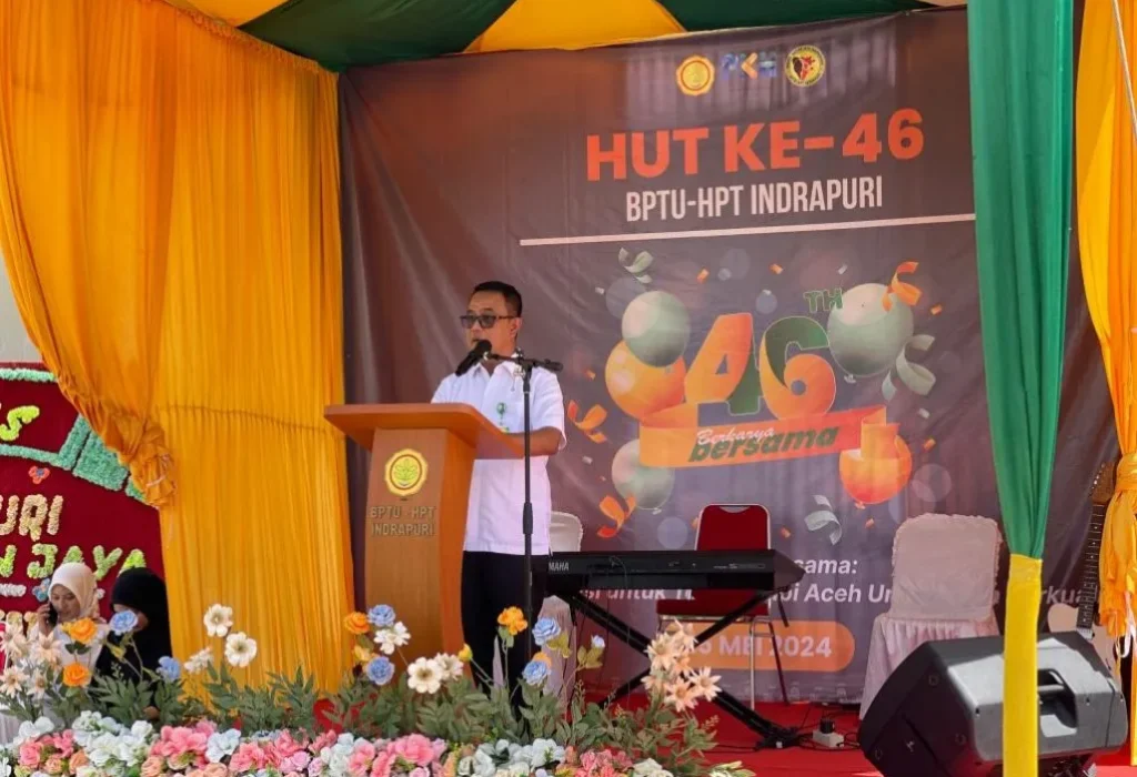 Foto: Pemerintah Aceh mengapresiasi komitmen tim Balai Pembibitan Ternak Unggul dan Hijauan Pakan Ternak (BPTU-HPT) Indrapuri, yang telah berkomitmen dan berinovasi dalam pelestarian plasma nutfah dan peningkatan produktivitas benih serta bibit ternak Aceh.