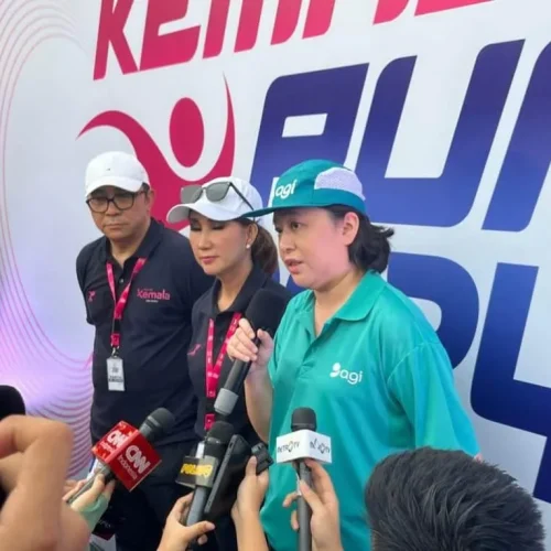 Foto:  Kapolri Jenderal Listyo Sigit Prabowo membuka acara Kemala Run 2024 yang diikuti 10.000 peserta di ICE, BSD, Tangerang Selatan, Minggu, 9 Juni 2024.
