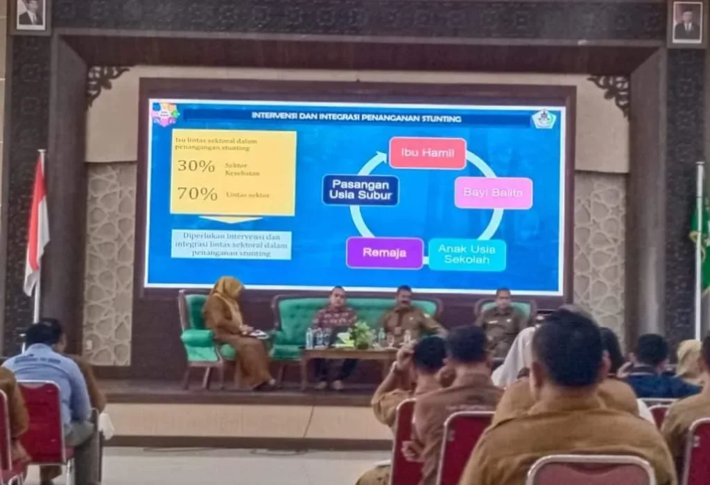 Foto: Rembuk Stunting 2024 yang berlangsung di aula Kantor Bupati Landing