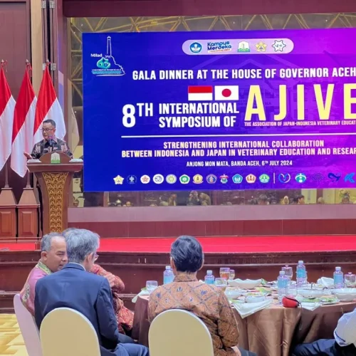 Foto: Pemerintah Aceh mengapresiasi kerjasama antara Indonesia dan Jepang di bidang pendidikan kedokteran hewan, karena sangat memberi manfaat bagi kedua negara.
