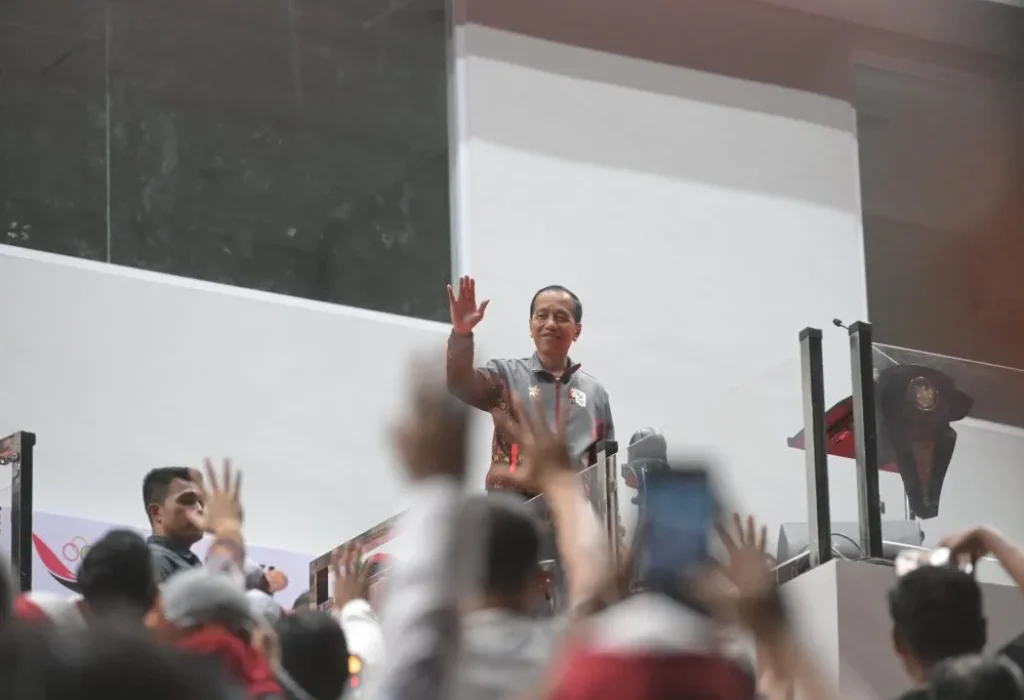 Foto: Pekan Olahraga Nasional (PON) XXI Aceh-Sumut resmi dibuka Presiden Joko Widodo,