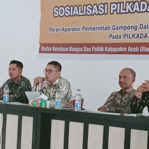 Foto: Kordiv Penanganan Pelanggaran, Data dan Informasi Panwaslih Aceh Utara,  Misbahuddin