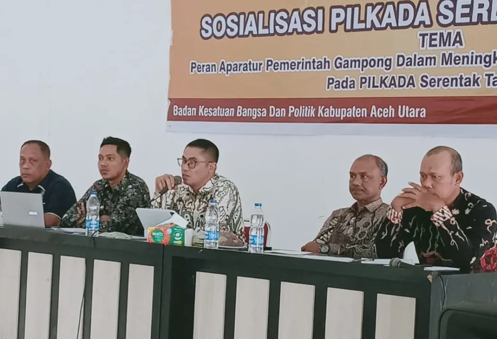 Foto: Kordiv Penanganan Pelanggaran, Data dan Informasi Panwaslih Aceh Utara,  Misbahuddin
