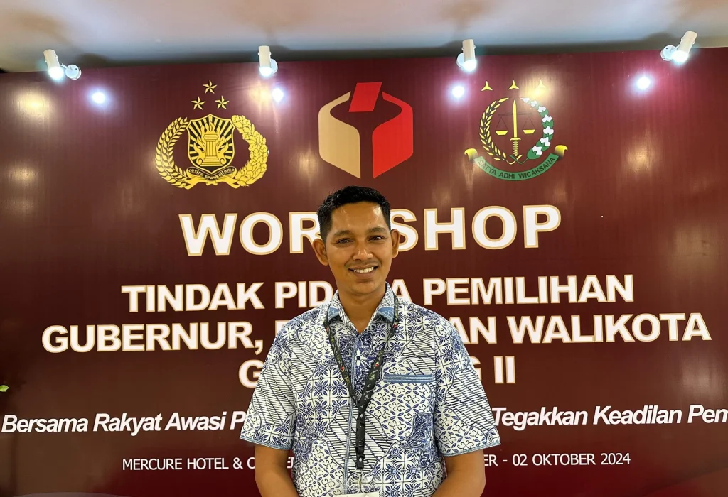 Foto: Kordiv Penanganan Pelanggaran data dan Informasi Panwaslih Aceh Utara Misbahuddin yang Akrab disapa nekbah