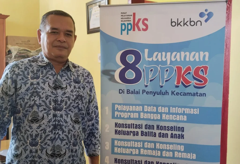 Foto: Kepala Bidang Dalduk, KB, dan KS, Muhammad Azhar,