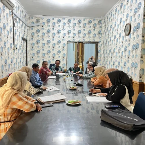 Foto:  Rapat teknis Tim Percepatan Penurunan Stunting (TPPS) bidang intervensi digelar di Aula Dinas Kesehatan (Dinkes) Aceh Utara pada Jumat (29/11/2024)