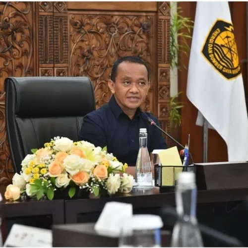 Foto: Menteri ESDM, Bahlil Lahadalia
