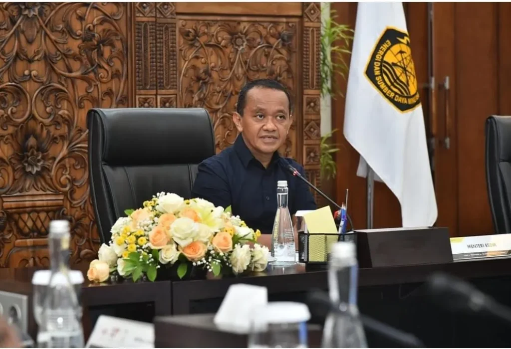Foto: Menteri ESDM, Bahlil Lahadalia