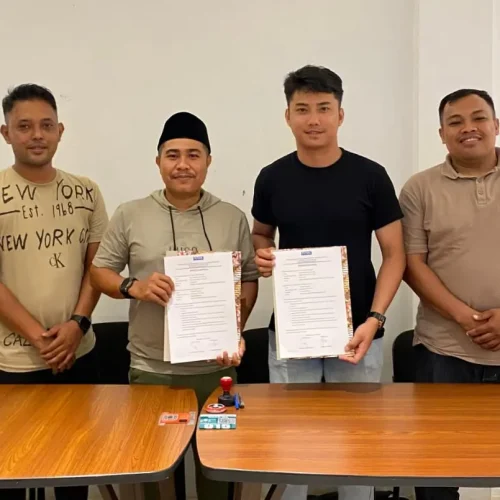 Foto: Asosiasi Futsal Kabupaten (AFKab) Aceh Utara resmi menunjuk Akhmad Riansyah sebagai pelatih untuk menghadapi Pra Pekan Olahraga Aceh (Pra PORA) tahun 2025.