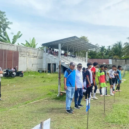 Foto: Seleksi pemain bola kaki