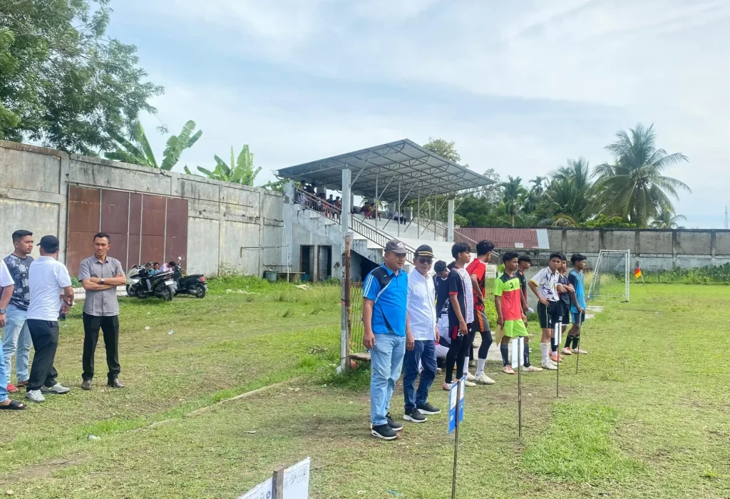 Foto: Seleksi pemain bola kaki