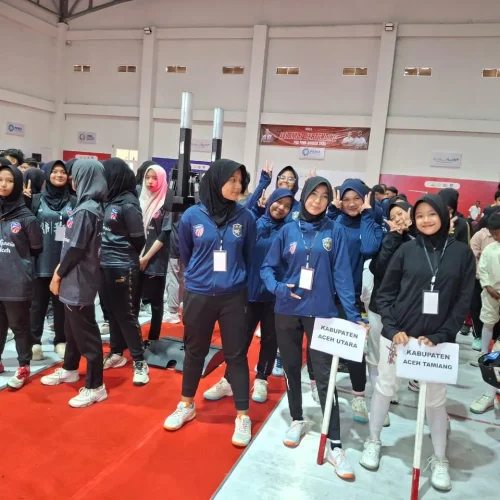 Foto: Kontingen Anggar Aceh Utara