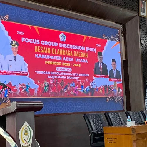 Foto: Kepala Dinas Kepemudaan, Olahraga, dan Pariwisata Kabupaten Aceh Utara, M. Nasir