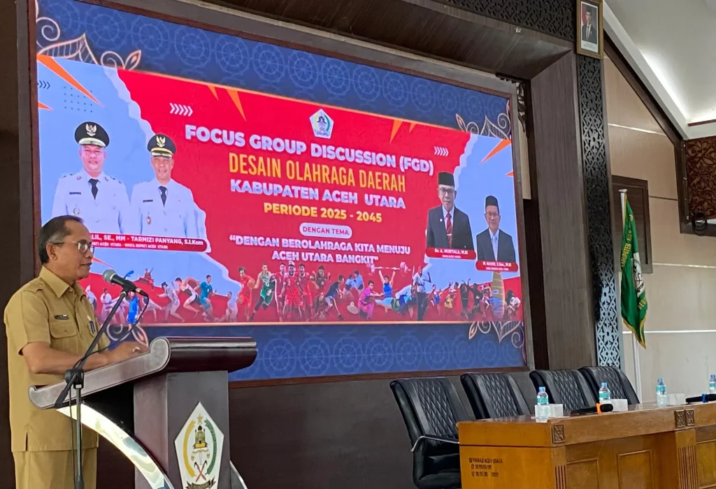 Foto: Kepala Dinas Kepemudaan, Olahraga, dan Pariwisata Kabupaten Aceh Utara, M. Nasir