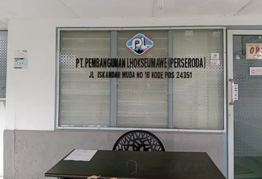 Foto: Kantor PT Pembangunan Lhokseumawe